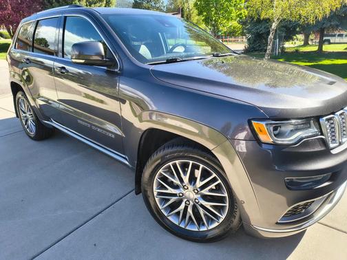 Gray 2018 Jeep Grand Cherokee Summit