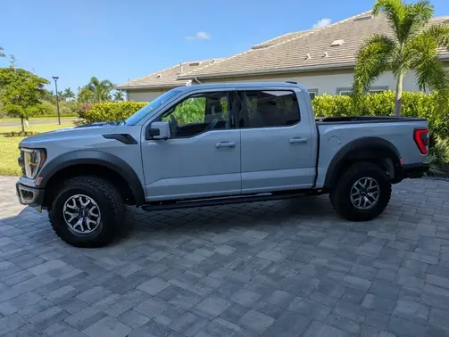 Gray 2023 Ford F-150 Raptor