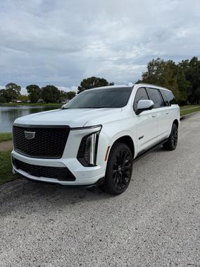 White 2026 Cadillac Escalade ESV AWD V