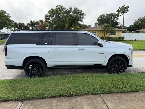 White 2026 Cadillac Escalade ESV AWD V