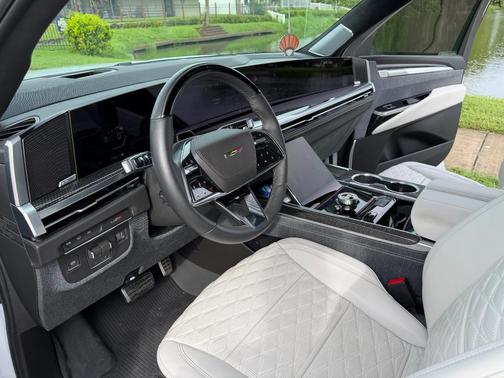 White 2026 Cadillac Escalade ESV AWD V