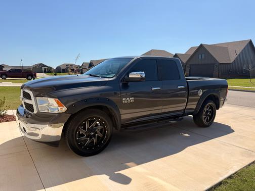 Gray 2018 RAM 1500 SLT