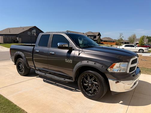 Gray 2018 RAM 1500 SLT