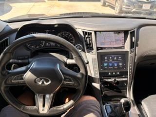 Black 2018 INFINITI Q50 3.0t Sport