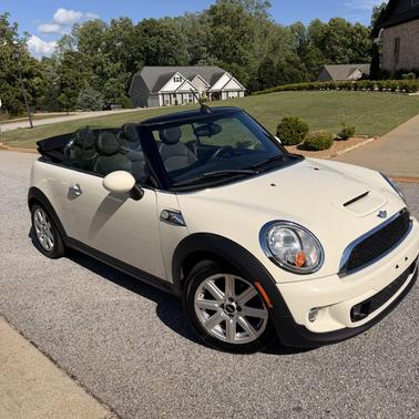 White 2014 MINI Convertible Cooper S