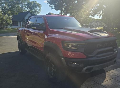 Red 2022 RAM 1500 TRX