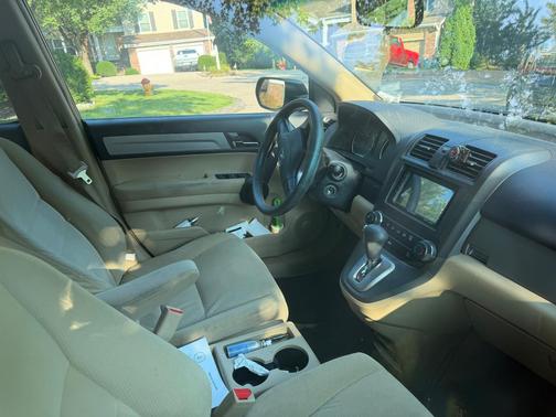Beige 2010 Honda CR-V EX