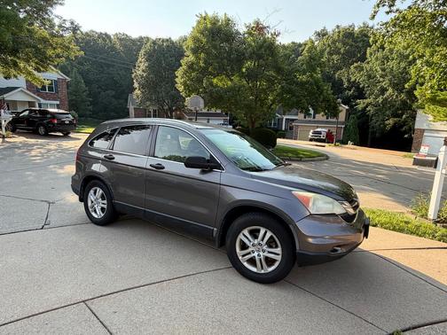 Beige 2010 Honda CR-V EX