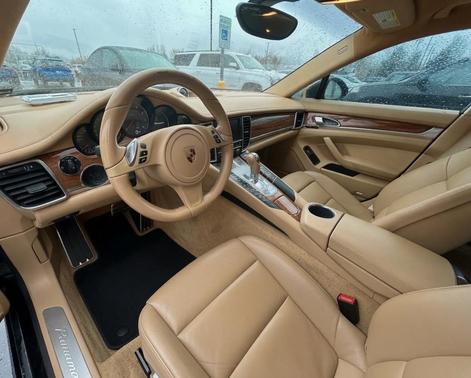 Black 2014 Porsche Panamera Panamera