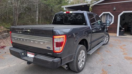 Gray 2021 Ford F-150 Platinum