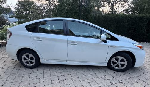 White 2013 Toyota Prius Three