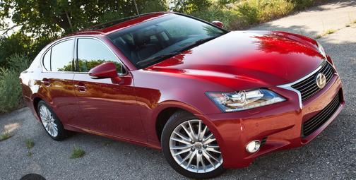 Red 2013 Lexus ES 350 Base