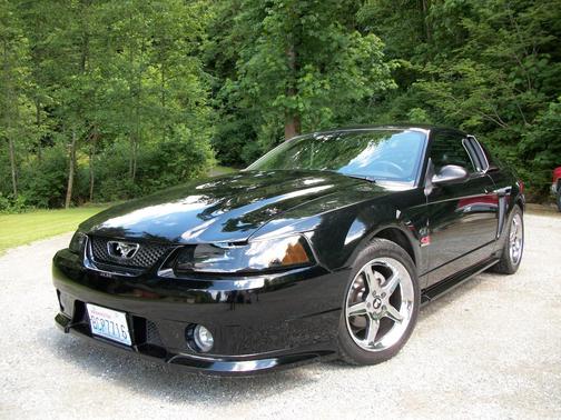 Black 2000 Ford Mustang GT