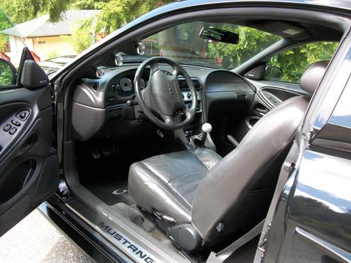 Black 2000 Ford Mustang GT