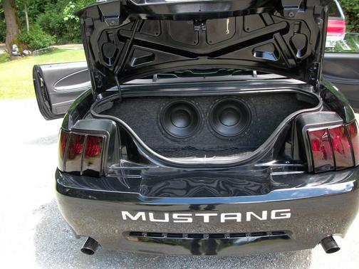 Black 2000 Ford Mustang GT