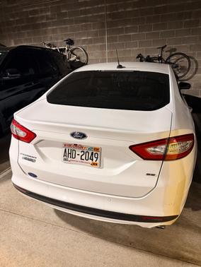 White 2016 Ford Fusion Energi SE Luxury