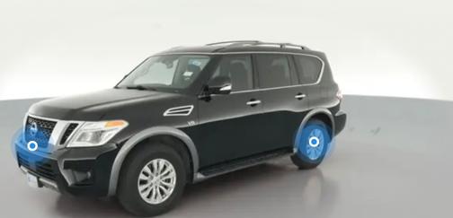 Black 2019 Nissan Armada SV