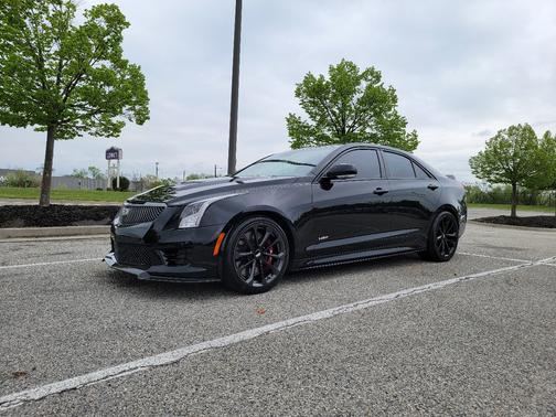Black 2017 Cadillac ATS-V Base