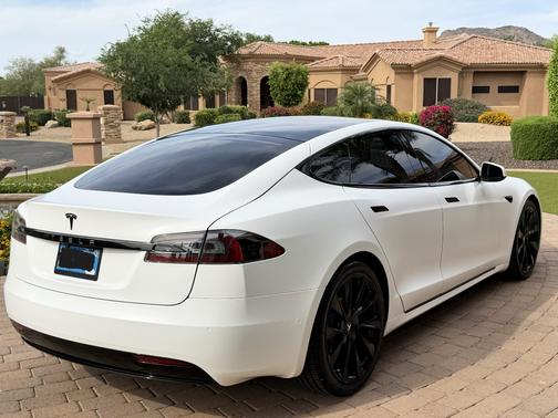 White 2021 Tesla Model S Long Range Plus