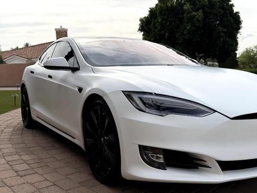 White 2021 Tesla Model S Long Range Plus