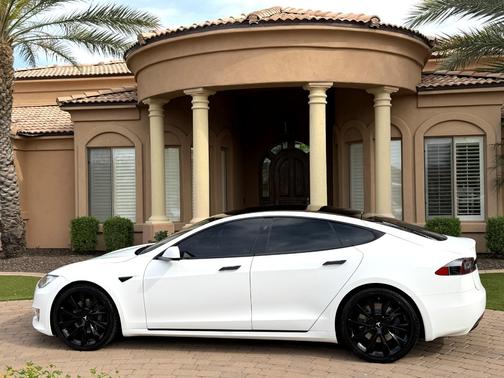 White 2021 Tesla Model S Long Range Plus