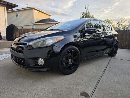 Black 2015 Kia Forte SX