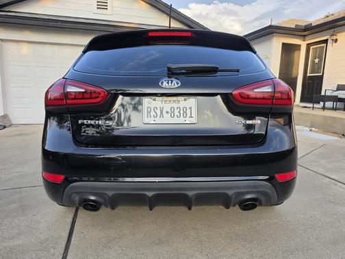 Black 2015 Kia Forte SX