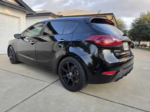 Black 2015 Kia Forte SX