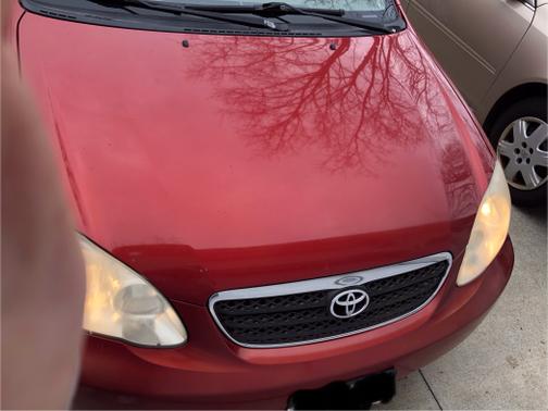 Red 2008 Toyota Corolla LE