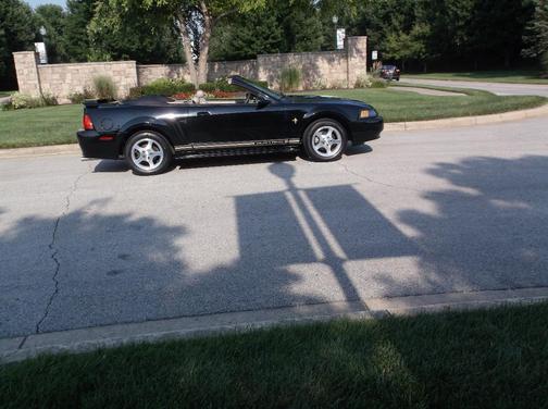 Black 2001 Ford Mustang GT