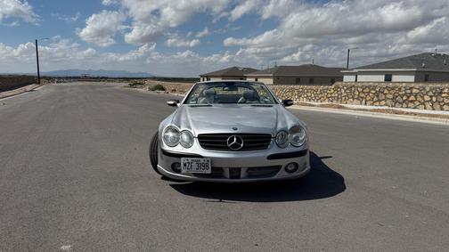 Silver 2005 Mercedes-Benz SL-Class SL500 Roadster