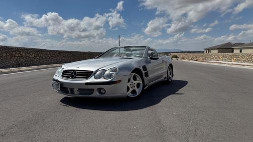 Silver 2005 Mercedes-Benz SL-Class SL500 Roadster