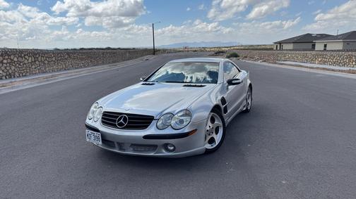 Silver 2005 Mercedes-Benz SL-Class SL500 Roadster