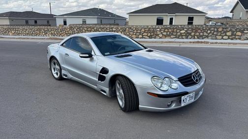 Silver 2005 Mercedes-Benz SL-Class SL500 Roadster