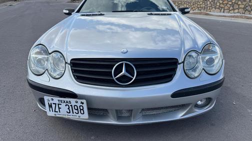 Silver 2005 Mercedes-Benz SL-Class SL500 Roadster