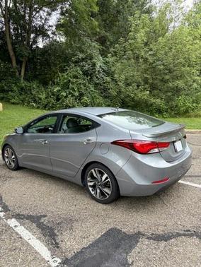 Gray 2014 Hyundai ELANTRA Limited