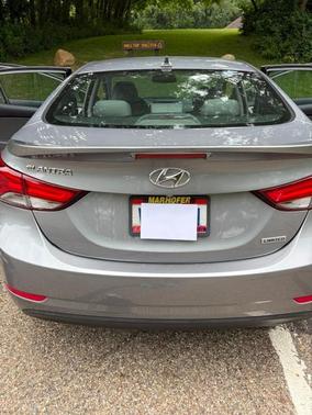 Gray 2014 Hyundai ELANTRA Limited