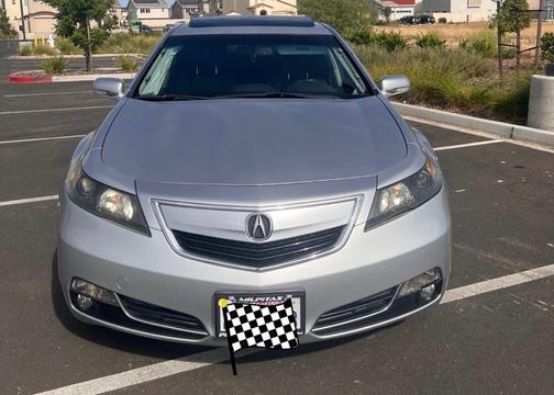 Silver 2012 Acura TL Technology