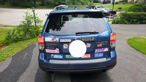 Blue 2017 Subaru Forester 2.0XT Touring