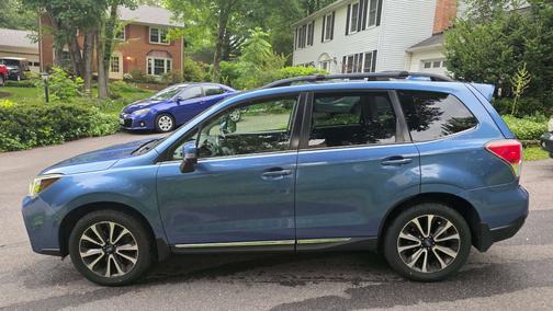 Blue 2017 Subaru Forester 2.0XT Touring