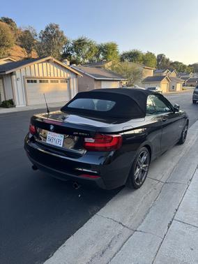 Black 2015 BMW M235 i