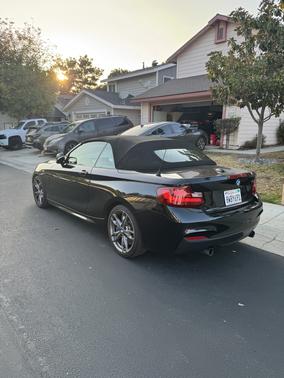 Black 2015 BMW M235 i