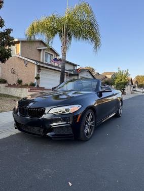 Black 2015 BMW M235 i