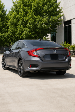 Gray 2021 Honda Civic EX
