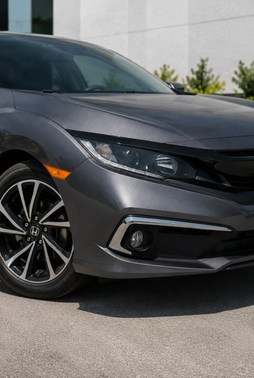 Gray 2021 Honda Civic EX