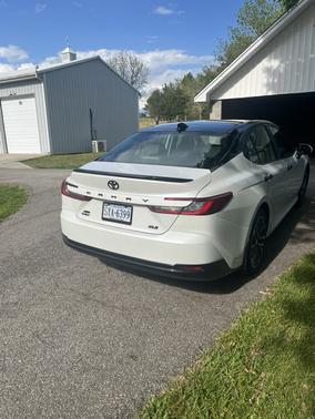 White 2026 Toyota Camry XLE
