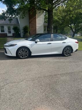 White 2026 Toyota Camry XLE