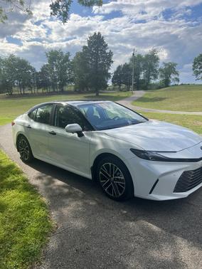 White 2026 Toyota Camry XLE