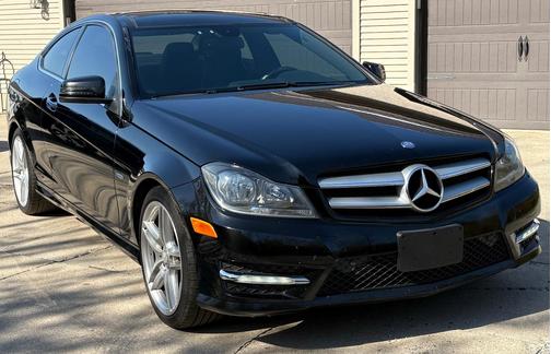 Black 2012 Mercedes-Benz C-Class C 250