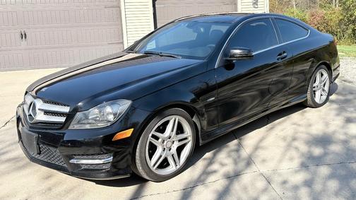 Black 2012 Mercedes-Benz C-Class C 250